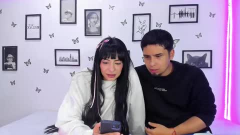 Snapshot of tainy_n_harley chatting on February 14, 7:17 am Liam and Juli online show from February 14, 7:17 am