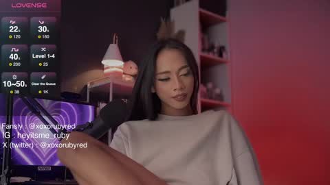 Snapshot of temptressxruby chatting on January 15, 2:35 pm TemptressxRuby online show from January 15, 2:35 pm