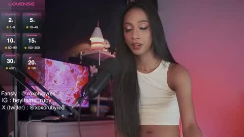 Snapshot of temptressxruby chatting on February 21, 1:55 pm TemptressxRuby online show from February 21, 1:55 pm