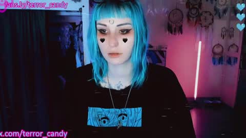 Snapshot of terror_candy chatting on May 13, 3:26 am CRY BABY online show from May 13, 3:26 am