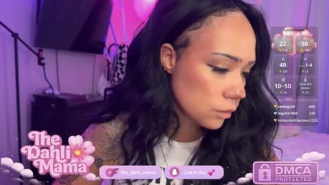 Snapshot of the_dahli_mama chatting on July 23, 3:37 am the_dahli_mama online show from July 23, 3:37 am