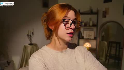 Snapshot of thegingerp chatting on March 2, 10:38 pm Streaming mostly at online show from March 2, 10:38 pm