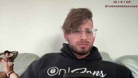 Parker Savage online show from October 7, 7:44 pm