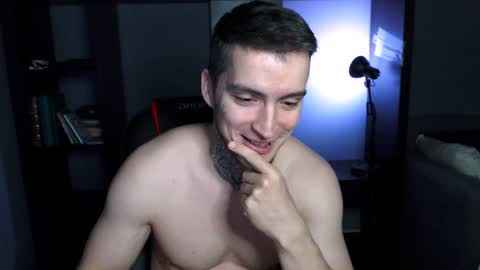 Snapshot of this_is_andy chatting on February 8, 11:45 pm Andy online show from February 8, 11:45 pm