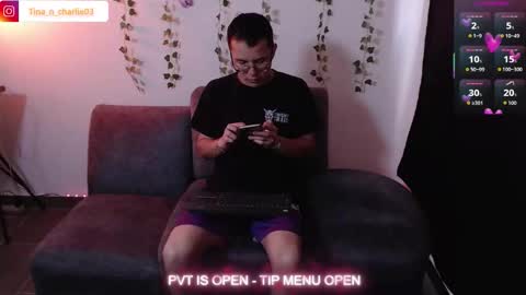 Tina N Charlie online show from April 10, 1:49 pm