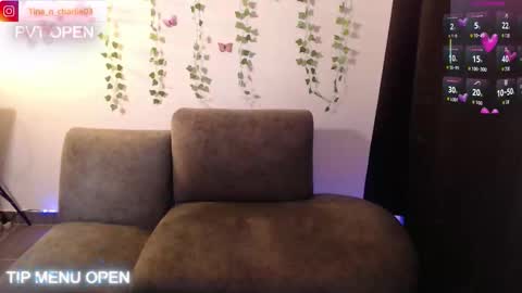 Tina N Charlie online show from April 15, 4:03 pm