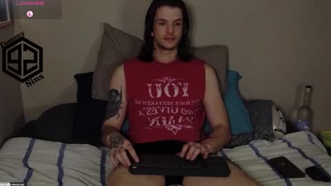 Tommy Sins online show from October 31, 9:38 pm