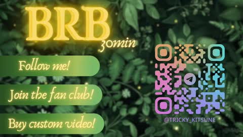 trickykitsune online show from February 6, 2:42 pm