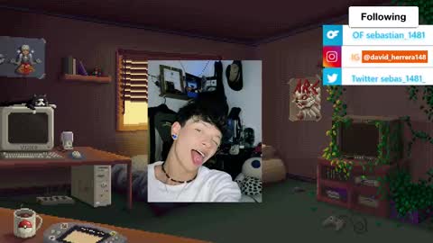 Snapshot of twink_sebas_ chatting on March 2, 3:59 pm  Bad boy sebastian  online show from March 2, 3:59 pm