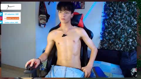 Snapshot of twink_sebas_ chatting on March 3, 8:54 pm  Bad boy sebastian  online show from March 3, 8:54 pm