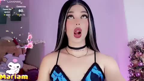 Snapshot of valentinne_marian chatting on December 22, 10:17 am Marian online show from December 22, 10:17 am