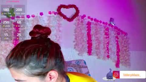 Snapshot of valeryblaze_ chatting on July 7, 7:07 pm Valery online show from July 7, 7:07 pm