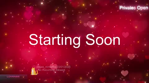 vegas_romance online show from March 2, 3:45 am