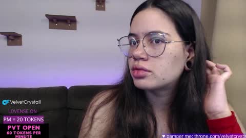 Snapshot of velvetcrystal chatting on November 25, 3:39 am Crystal PVT OPEN online show from November 25, 3:39 am