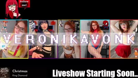 Snapshot of veronikavonk chatting on December 10, 9:11 pm Veronika von Kleist online show from December 10, 9:11 pm