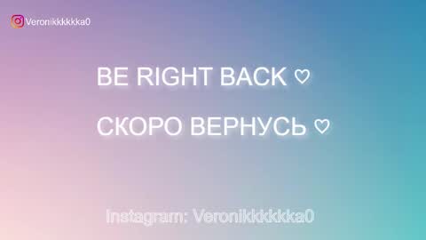 Veronika online show from October 3, 6:16 pm