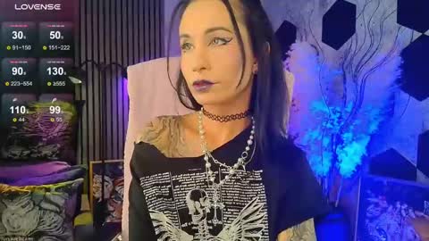Snapshot of vespera_ chatting on May 4, 12:28 am Lady or Goddess Vespera online show from May 4, 12:28 am