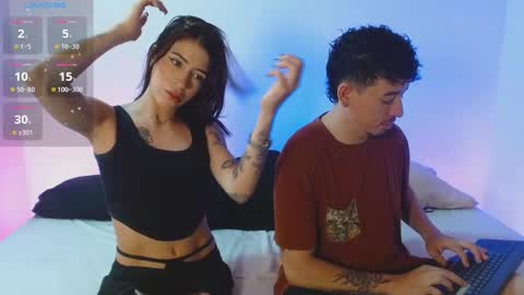 Snapshot of vicky_tomy69 chatting on September 10, 4:01 am Samy y tomy online show from September 10, 4:01 am