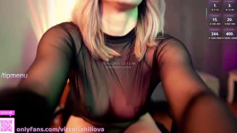 Snapshot of victoriahillova chatting on February 21, 11:11 am Victoria Hillova online show from February 21, 11:11 am