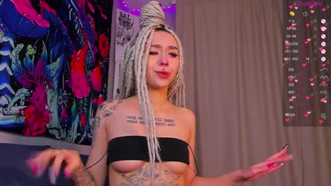 Violet online show from January 12, 5:03 am