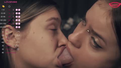 Snapshot of vivid_girls chatting on January 16, 10:32 am Nelly and Mari online show from January 16, 10:32 am