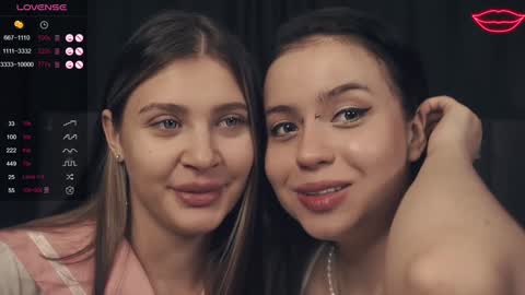 Snapshot of vivid_girls chatting on January 23, 10:11 am Nelly and Mari online show from January 23, 10:11 am