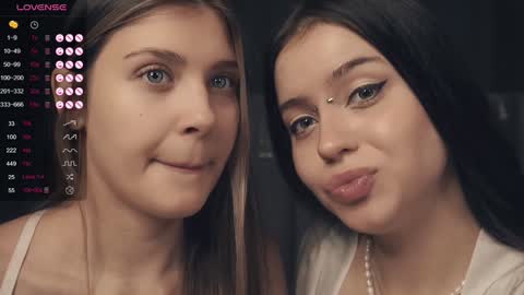 Snapshot of vivid_girls chatting on January 25, 10:29 am Nelly and Mari online show from January 25, 10:29 am