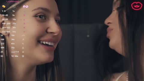 Snapshot of vivid_girls chatting on February 6, 10:37 am Nelly and Mari online show from February 6, 10:37 am