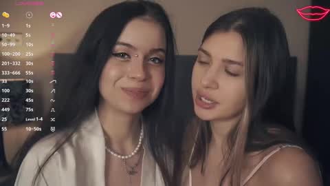 Snapshot of vivid_girls chatting on February 12, 7:13 am Nelly and Mari online show from February 12, 7:13 am