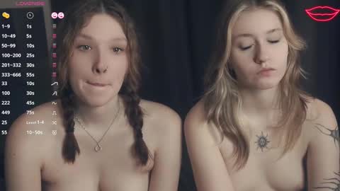 Snapshot of vivid_girls chatting on February 18, 4:04 am Nelly and Mari online show from February 18, 4:04 am