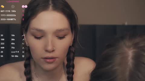 Snapshot of vivid_girls chatting on February 27, 3:25 am Nelly and Mari online show from February 27, 3:25 am