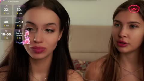 Snapshot of vivid_girls chatting on September 13, 7:08 am Nelly and Mari online show from September 13, 7:08 am