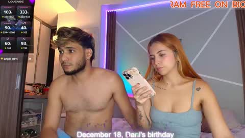 Mia and Dylan online show from December 16, 2:38 am