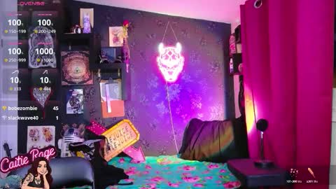 Caitie Rage online show from January 10, 5:53 am