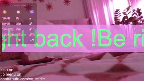 Xo Sadie online show from December 2, 7:03 am