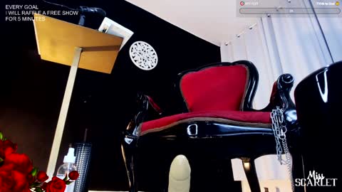 Snapshot of xxx_madamme chatting on January 11, 8:11 am Mistress Scarlet Igmiss scarlet978 online show from January 11, 8:11 am