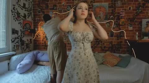 Mia and Andry  online show from February 18, 11:44 am