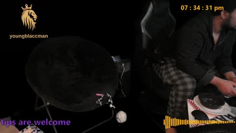 younblaccman6969 online show from January 10, 1:32 am