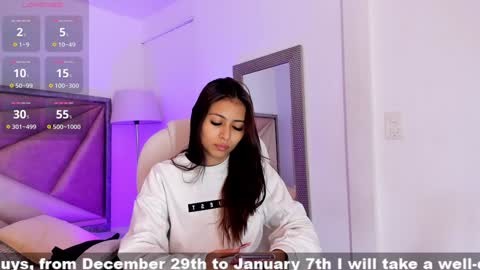 Zara Lim  online show from December 27, 12:01 pm