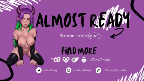 Snapshot of ziny_cosky chatting on May 3, 3:23 am Ziny Cosky online show from May 3, 3:23 am