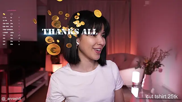 Snapshot of anniehillofficial chatting on January 21, 7:17 pm anniehillofficial online show from January 21, 7:17 pm