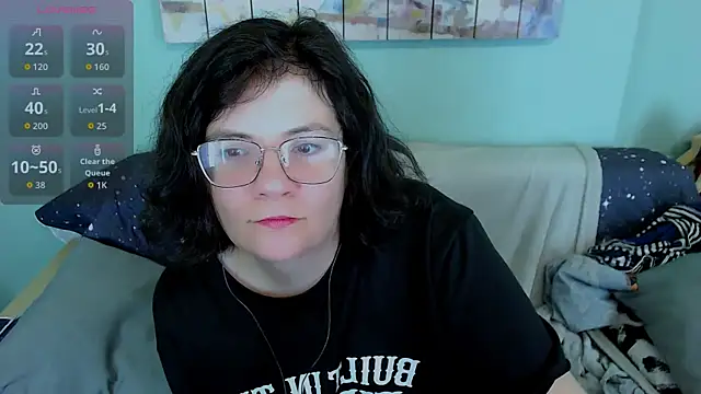 Snapshot of EverlyRays chatting on July 7, 8:24 pm EverlyRays online show from July 7, 8:24 pm