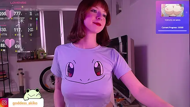 Snapshot of Akiko_Hentai chatting on March 12, 11:53 am Akiko Hentai online show from March 12, 11:53 am