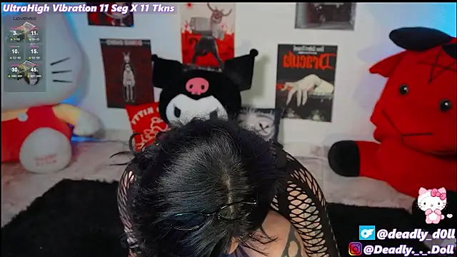 Deadly Doll online show from February 13, 2:12 am