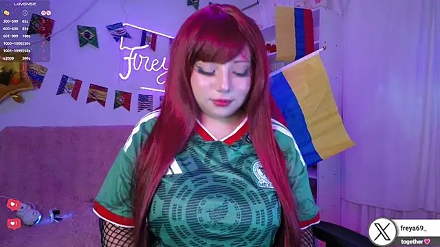 Sweet freya1 online show from July 6, 1:24 am