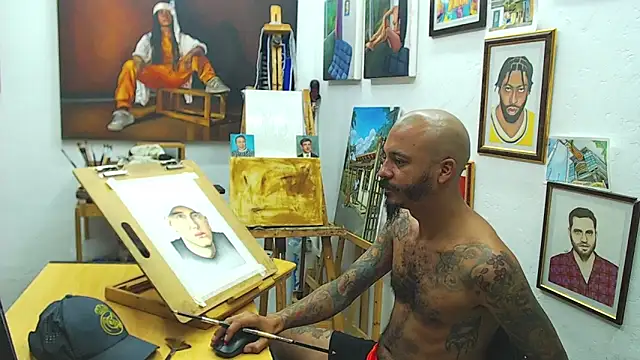 Snapshot of color_beat17 chatting on February 1, 10:55 pm color beat17 online show from February 1, 10:55 pm