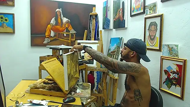 Snapshot of color_beat17 chatting on February 23, 8:55 pm color beat17 online show from February 23, 8:55 pm