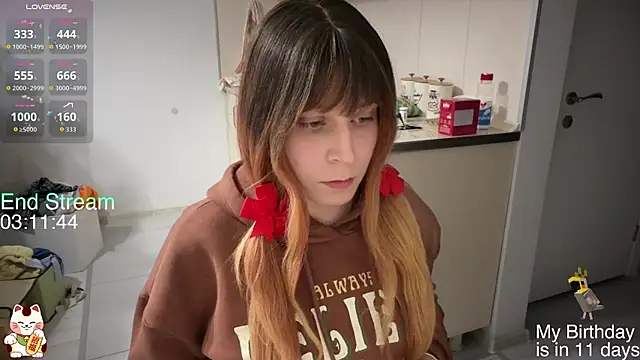 ShiroiFubuki online show from February 9, 7:29 pm