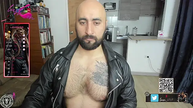 Snapshot of Leon_1234 chatting on March 5, 5:18 am Leon 1234 online show from March 5, 5:18 am