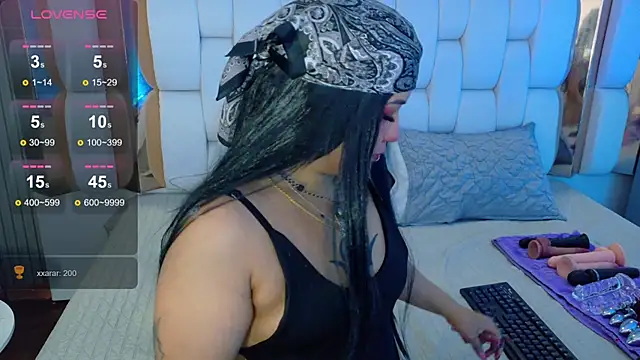 valkiria moore online show from December 5, 7:54 pm